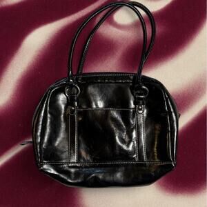 Vintage gianni bernini black purse